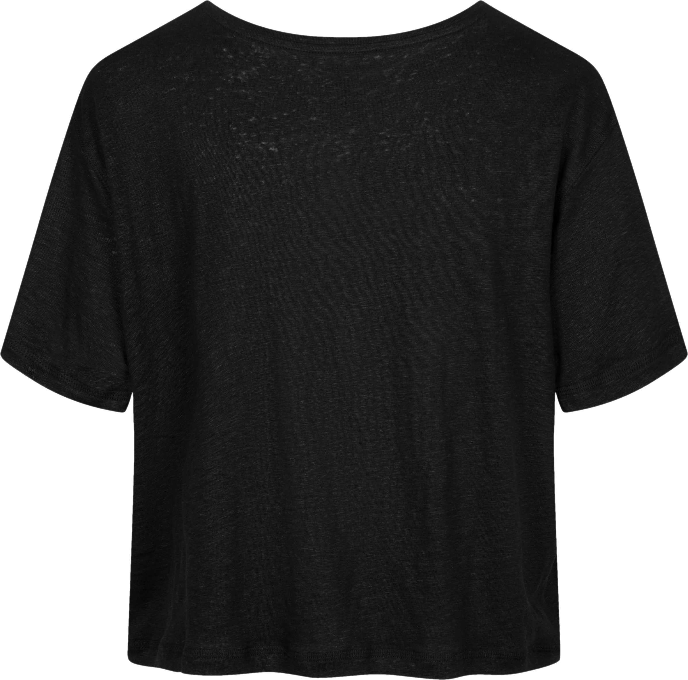 GAI+LISVA Ivalo Linen Tee Shirt Tops & T-shirts 650 Black