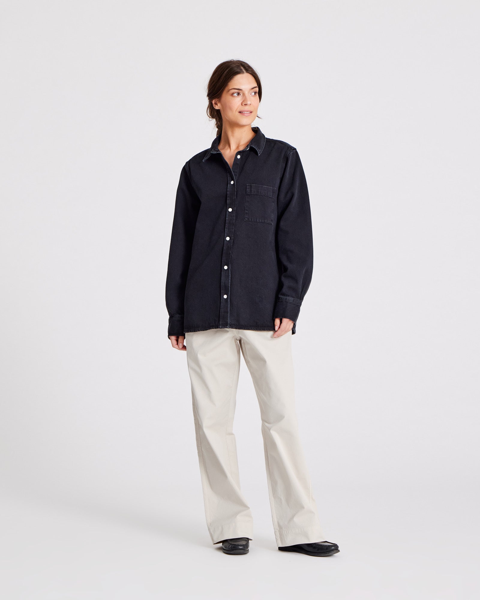GAI+LISVA Kamilla Shirt Denim Shirts & Blouses 650 Black
