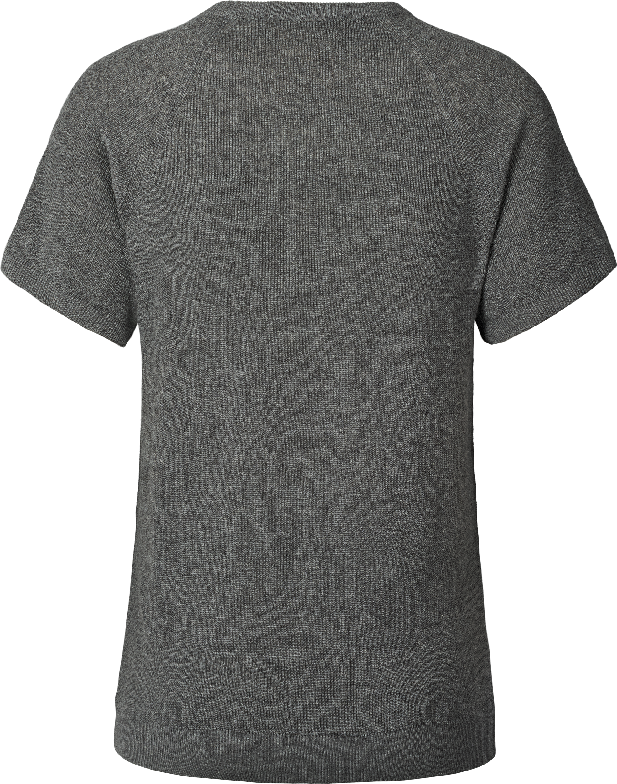 GAI+LISVA Karen Knit Tee GOTS 243975 Knit 605 Dark Grey Melangè