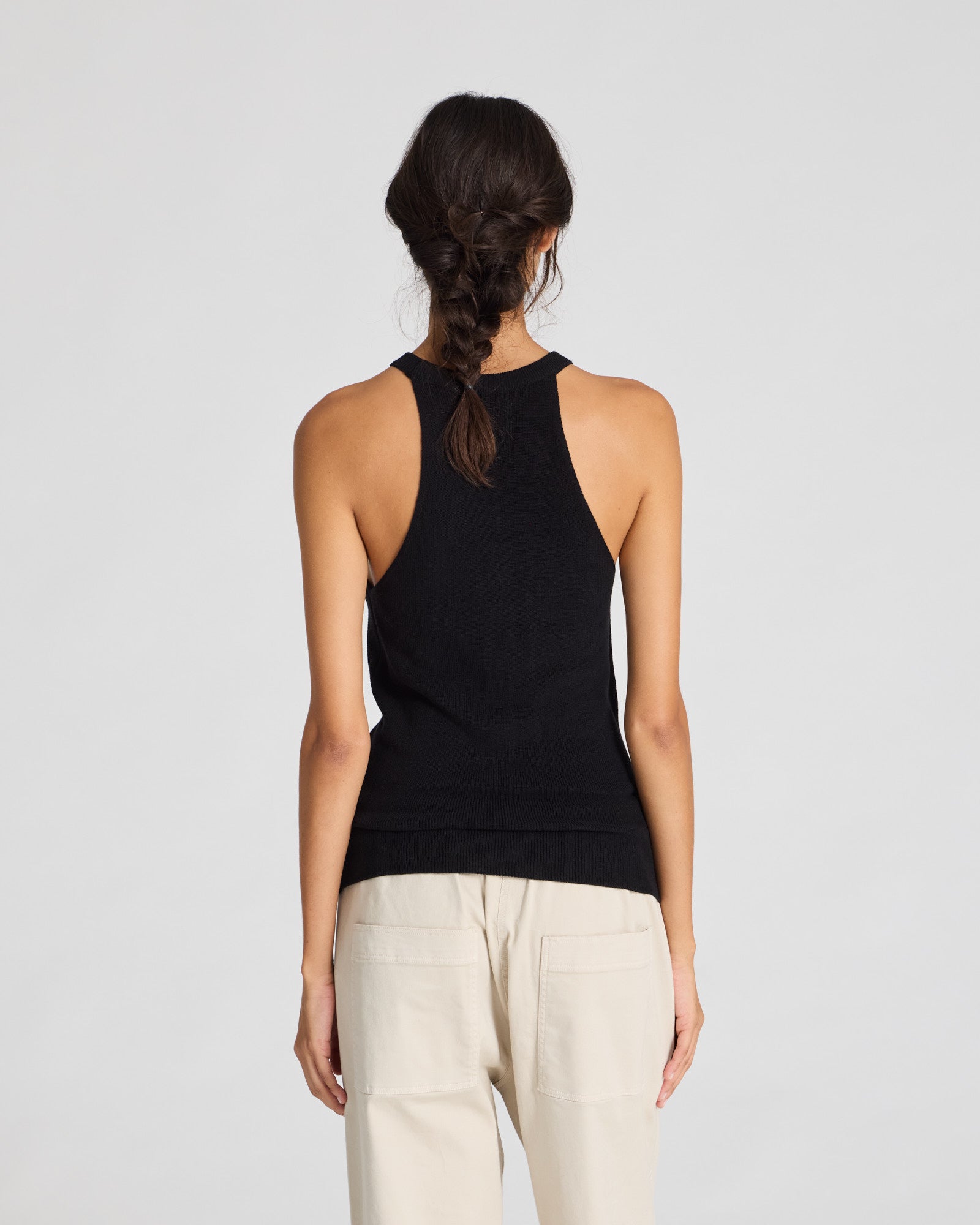 GAI+LISVA Lulu Knit Top GOTS 243975 Cotton l Knitwear 650 Black