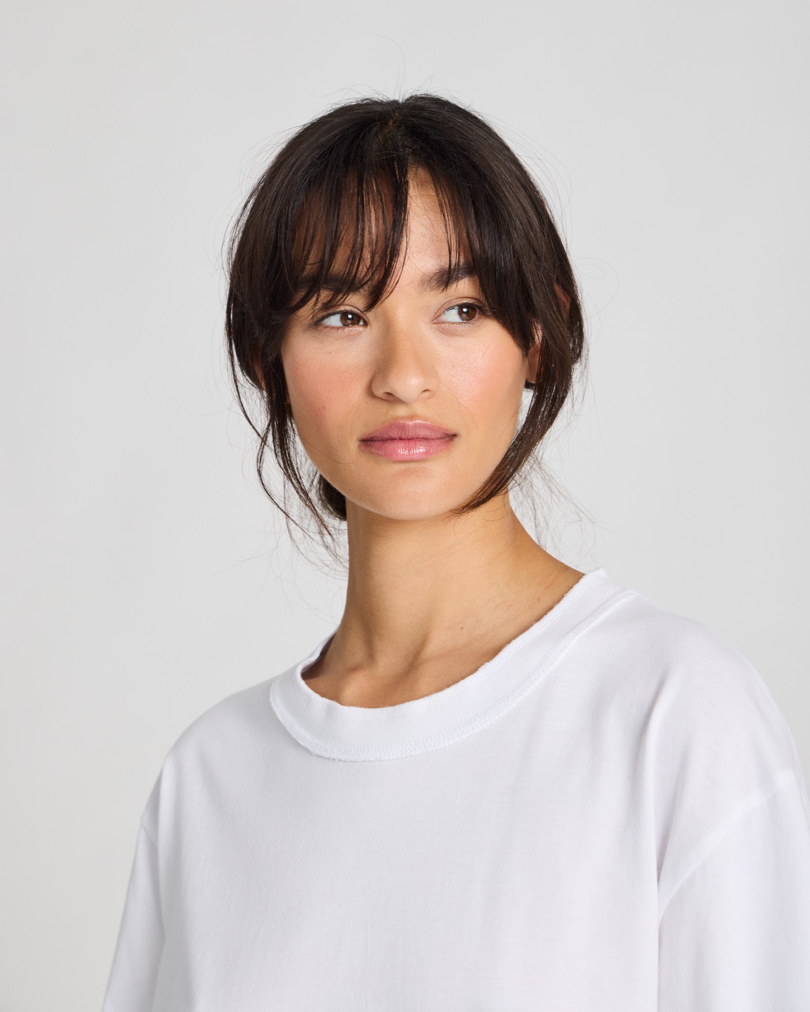 GAI+LISVA Maya Oversize Tee GOTS 243975 Tops & T-shirts 100 White