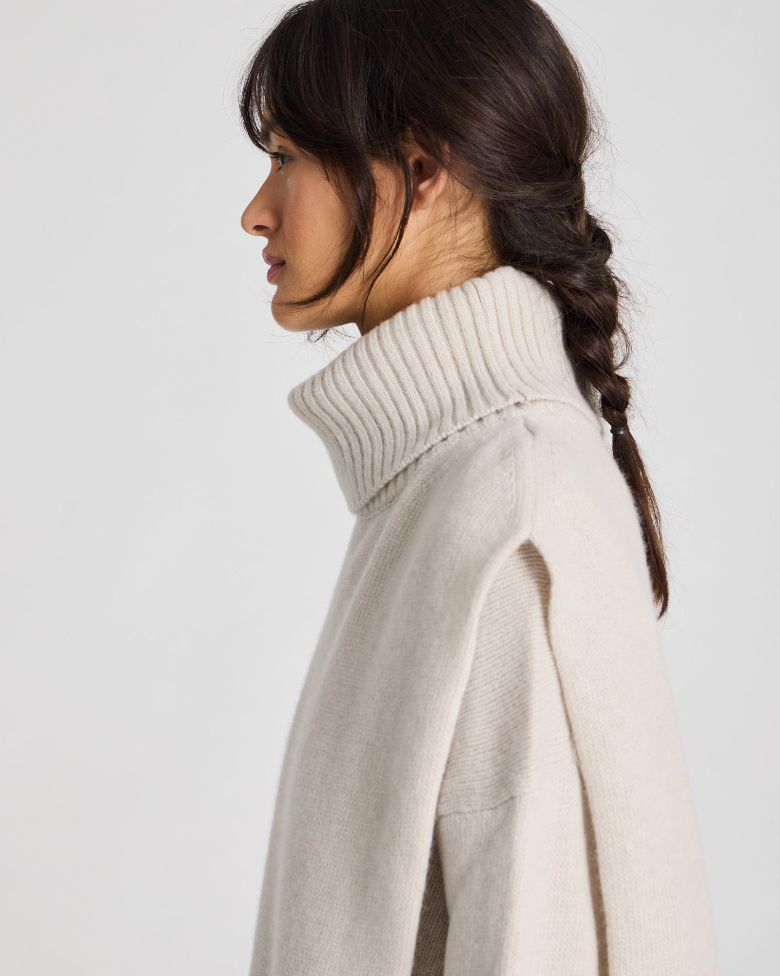 GAI+LISVA Michelle Neck Piece Lambswool l Knitwear 826 Island Fossil