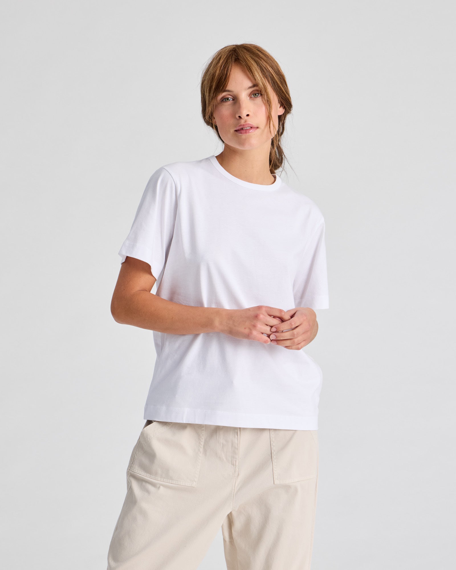 GAI+LISVA Sally Tee Tops & T-shirts 100 White