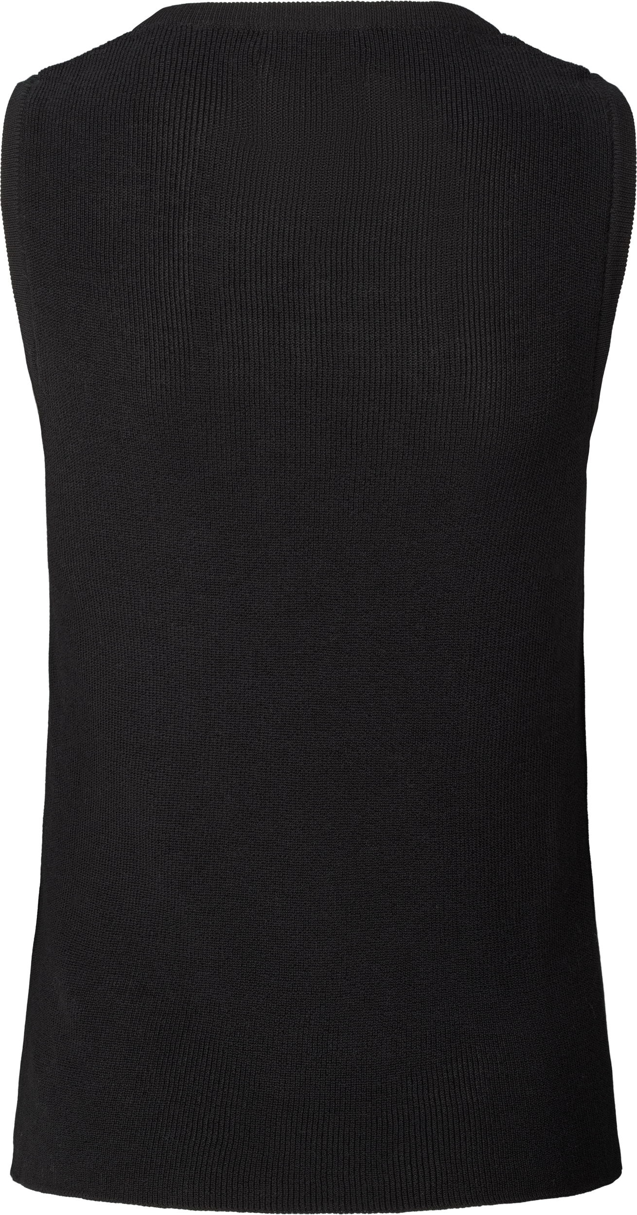 GAI+LISVA Sofie Knit Tank GOTS 243975 Cotton l Knitwear 650 Black