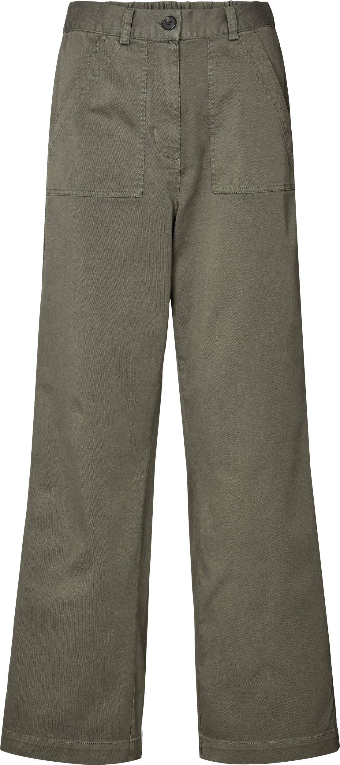 GAI+LISVA Tinne Cotton Twill Pant Trousers & Shorts 191 Beluga