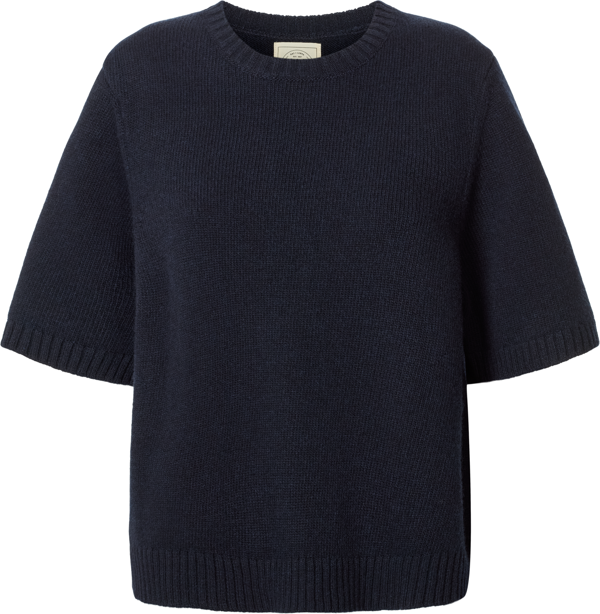 GAI+LISVA Tulle Lambswool Jumper GOTS 243975 Lambswool l Knitwear 181 Midnight Blue