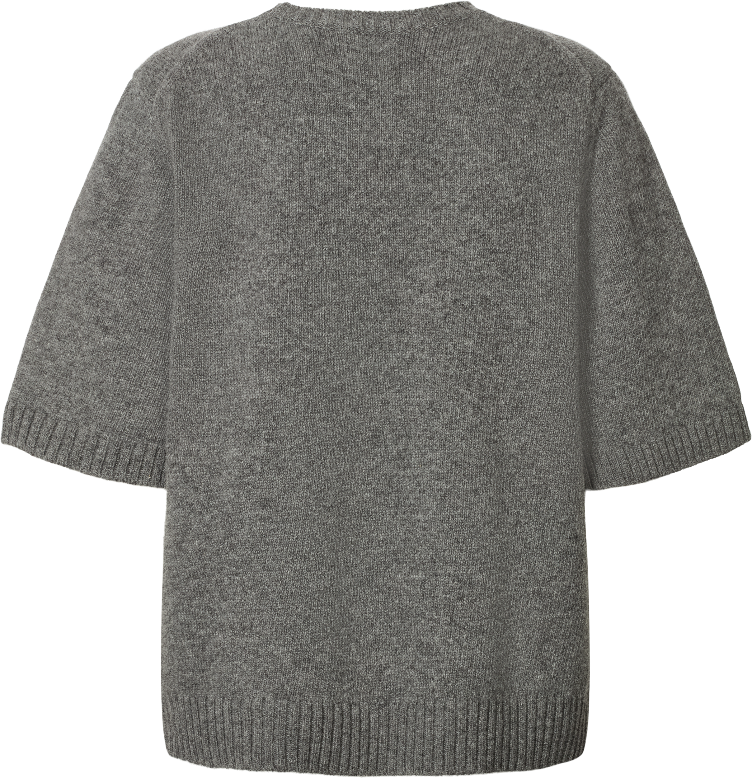 GAI+LISVA Tulle Lambswool Jumper GOTS 243975 Lambswool l Knitwear 631 Grafitti Grey Melangé