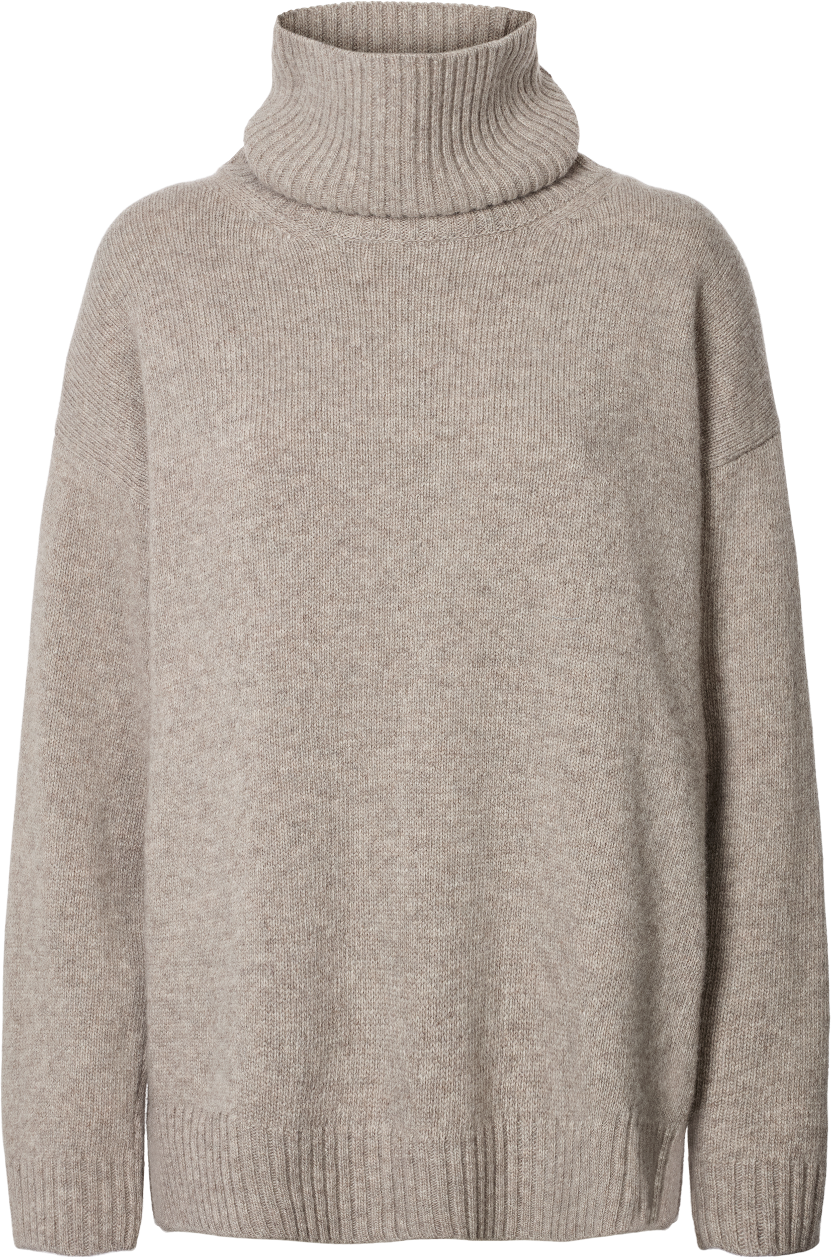 GAI+LISVA Vera Lambswool Jumper GOTS Lambswool l Knitwear 173 Stone Grey