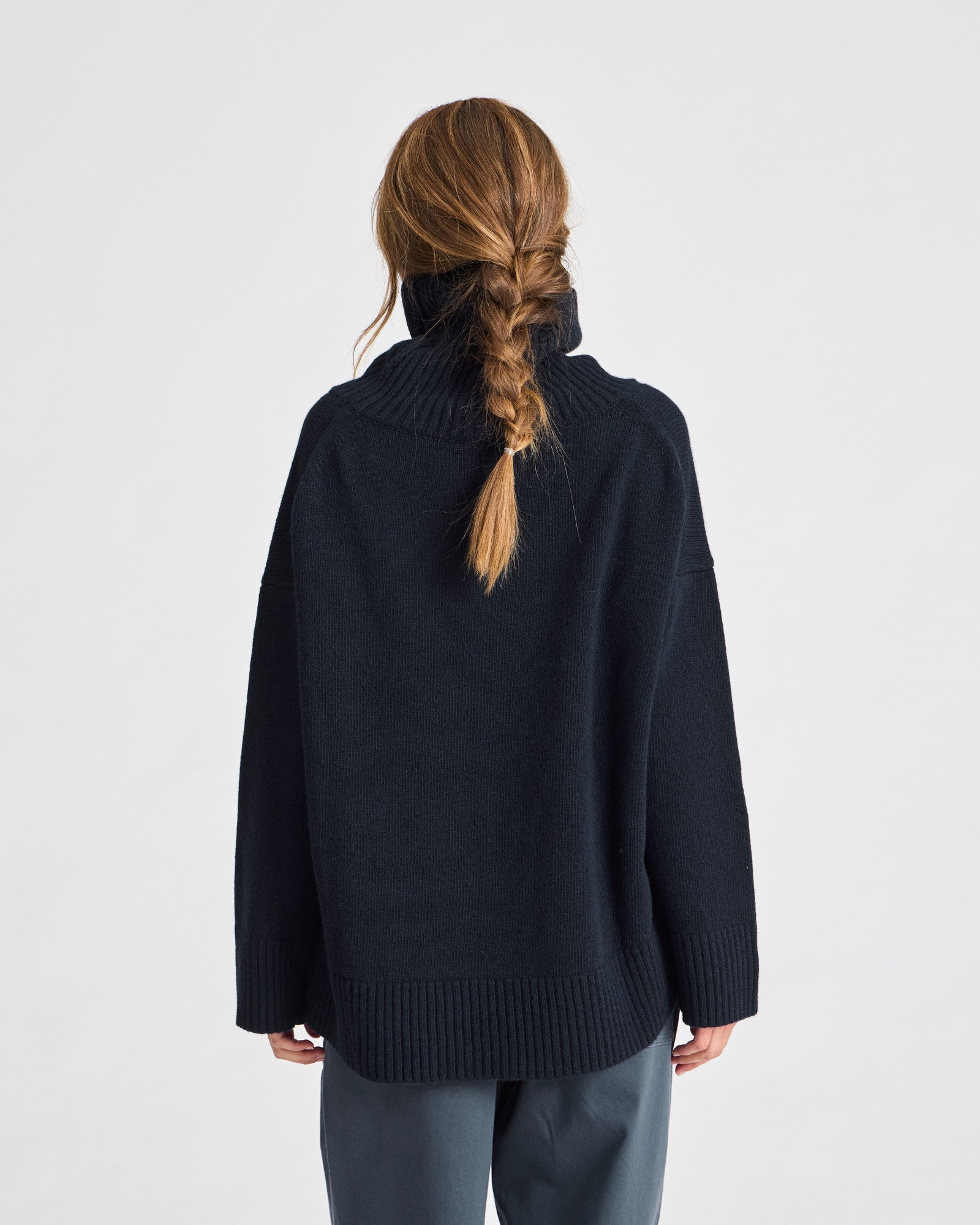 GAI+LISVA Vita Lambswool Jumper Lambswool l Knitwear 181 Midnight Blue